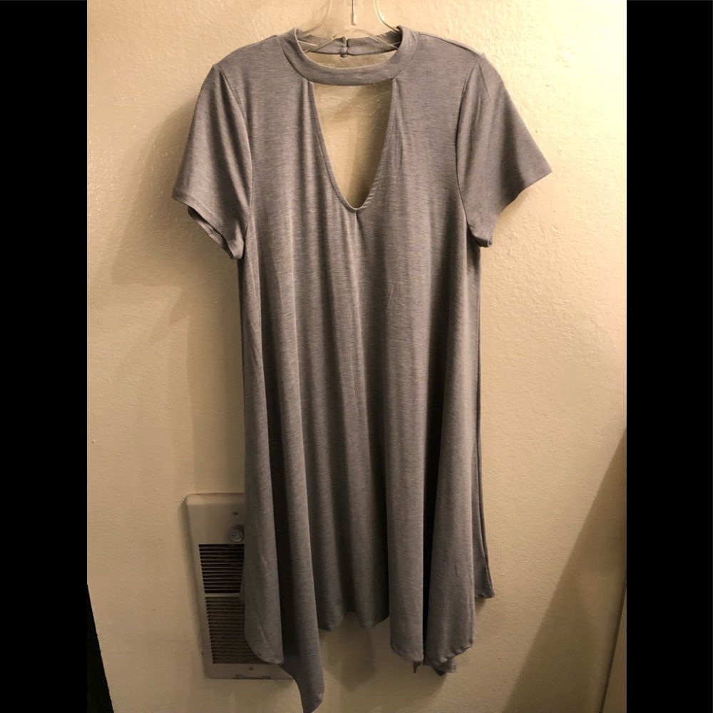 Torrid grey dress, size 0. - Picture 1 of 3